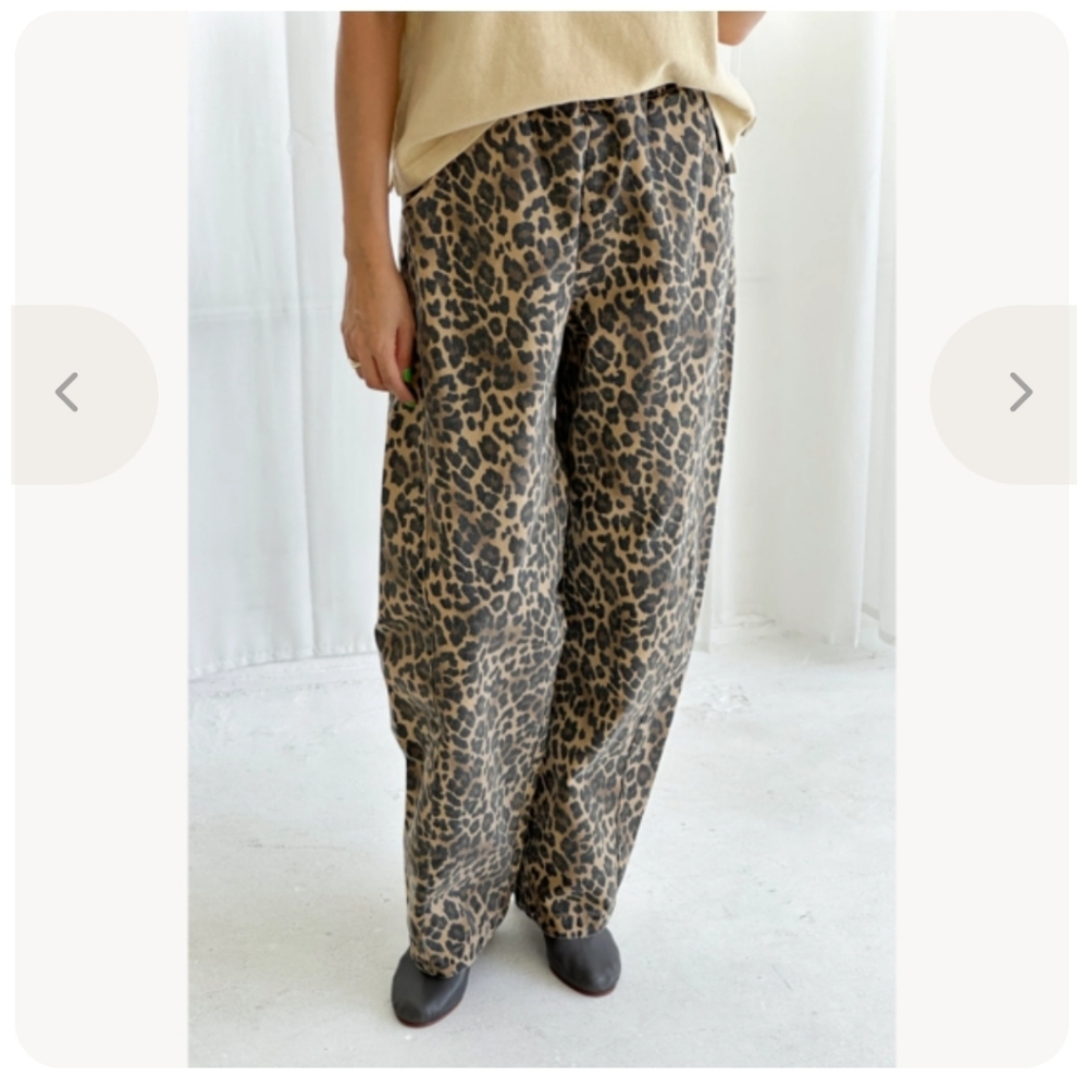LE BON SHOPPE Leopard Print Pants - Picture 3 of 8